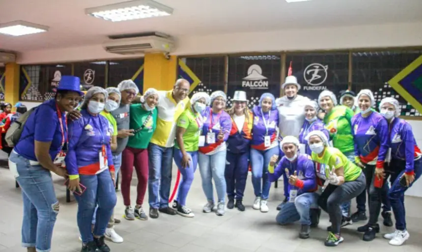 Las delegaciones Judena 2024 de la disciplina de gimnasia artística y aeróbica del estado Carabobo, Miranda, Distrito Capital, Cojedes, entre otras.