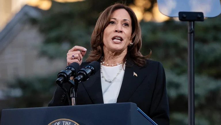 Harris promete en Michigan el fin de la guerra en Gaza