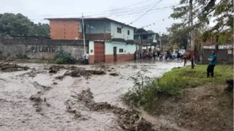 Más de 20 familias quedaron bajo riesgo por las fuertes lluvias en Lara