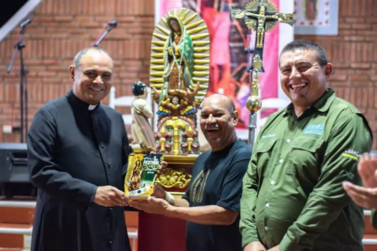 En el Santuario Mariano Nacional de El Carrizal, municipio Colina, se llevó a cabo con gran éxito el primer Festival "Una Gaita para la Virgen de Guadalupe".