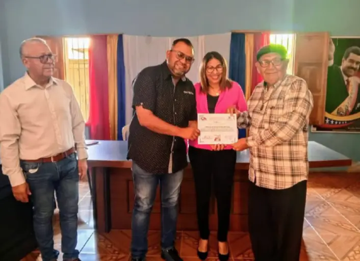 La Alcaldía Bolivariana y la Cámara Municipal de Colina realizaron una sesión especial para hacer entrega de la orden Santa Cecilia a seis personalidades.