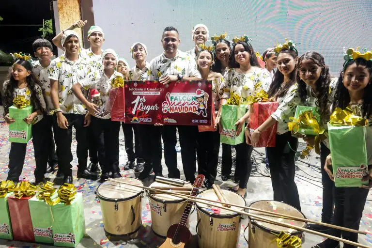 Talento emergente de la gaita brilla en Falcón Suena en Navidad