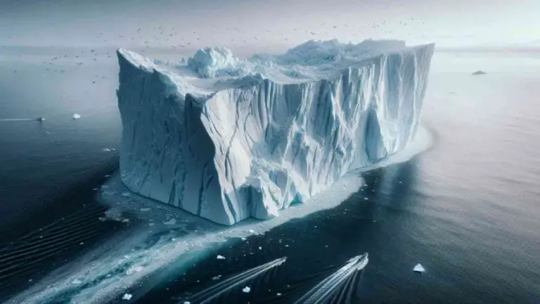 El iceberg más grande del mundo está a la deriva por el océano Antártico tras desprenderse