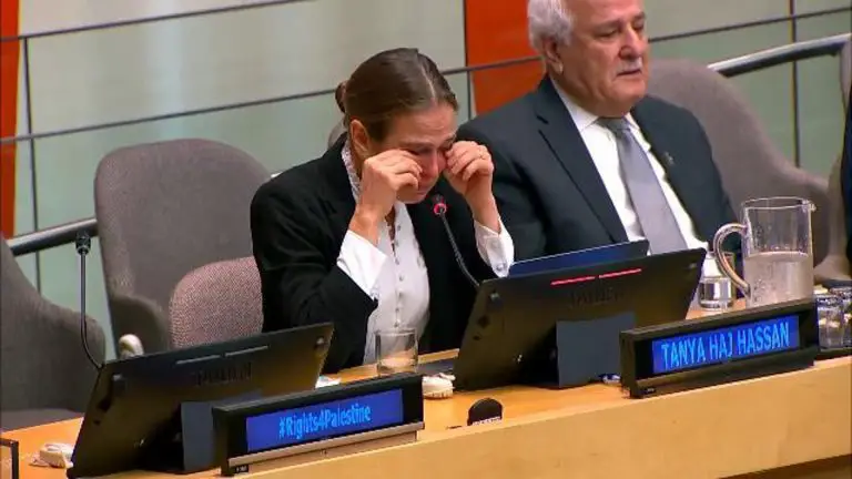 Doctora lloró ante comité de la ONU al explicar la situación en Gaza