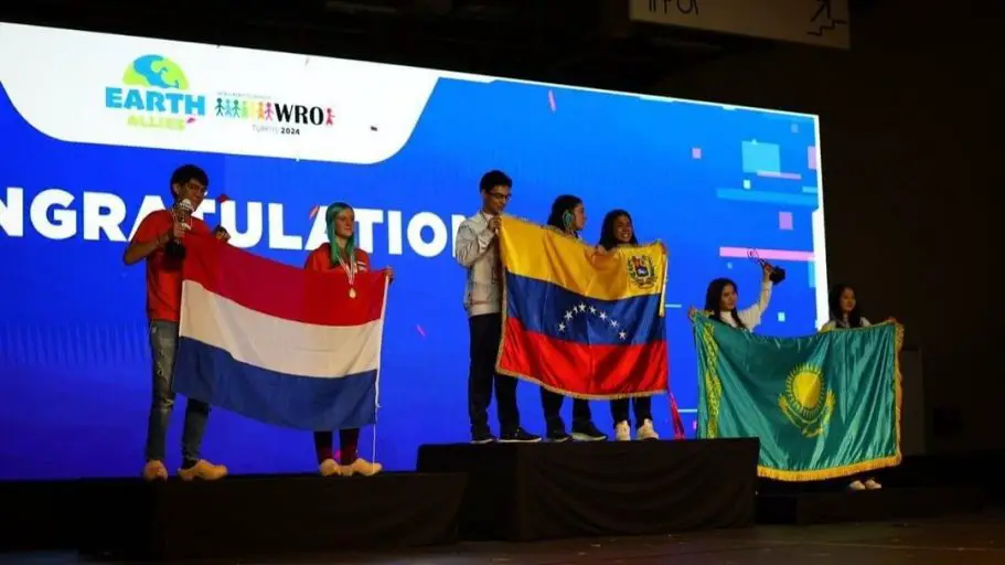 Venezuela gana Olimpiada Mundial de Robótica