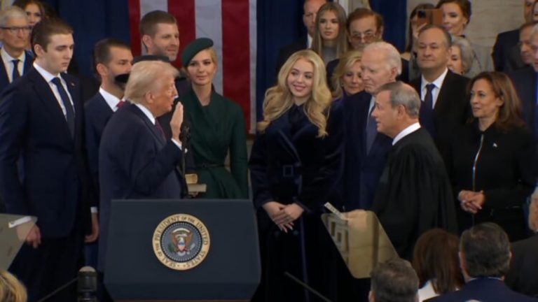 Donald Trump se juramentó como el 47º presidente de EE. UU.