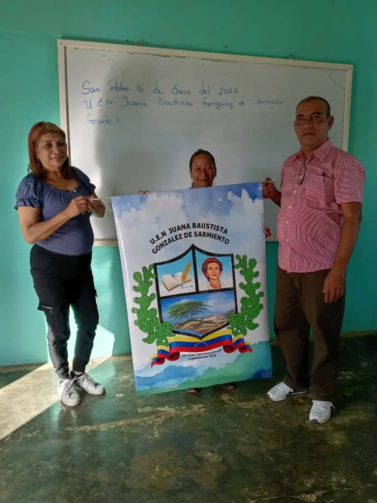 Escuela de San Pedro ahora lleva el epónimo de Juana Bautista González de Sarmiento