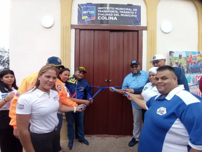 La Alcaldía de Colina inauguró la sede del Instituto Municipal de Transporte, Tránsito y Vialidad en la población de La Vela.