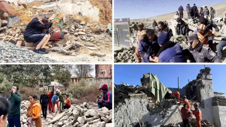 Al menos 95 muertos en un fuerte terremoto en el oeste de China (+VIDEOS)