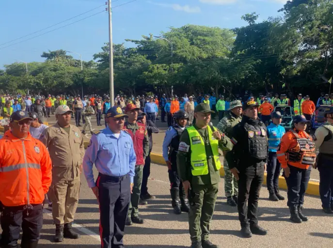 Este jueves se puso en marcha el dispositivo "Carnavales Felices y Seguros 2025", y en Falcón se desplegaron un total de 8789 funcionarios.