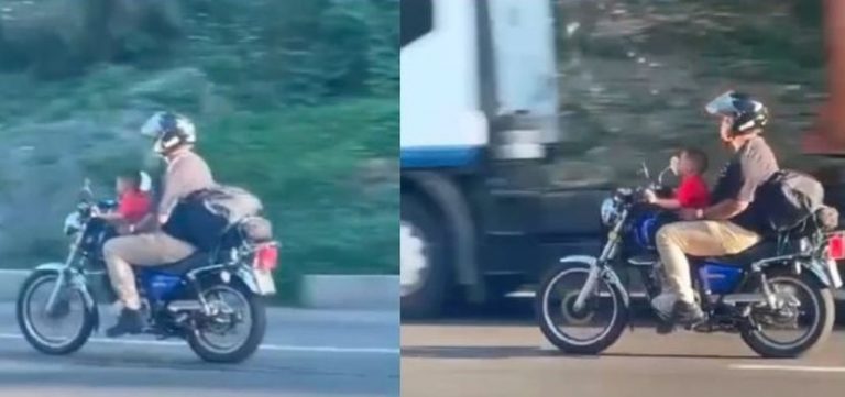 Investigan otro caso de infante manejando moto +VIDEO VIRAL