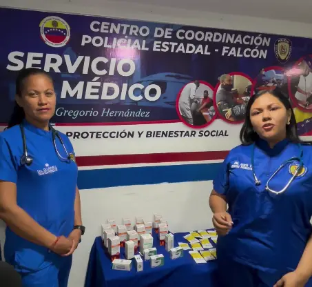 El servicio médico de la Policía Nacional Bolivariana de la ciudad de Coro, estado Falcón, realizó la primera jornada de pediatría y vacunación del año.