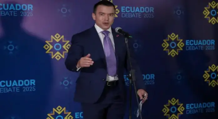 El presidente de Ecuador, Daniel Noboa, anunció el lunes la militarización de puertos y fronteras como medida preventiva contra intentos de desestabilización.