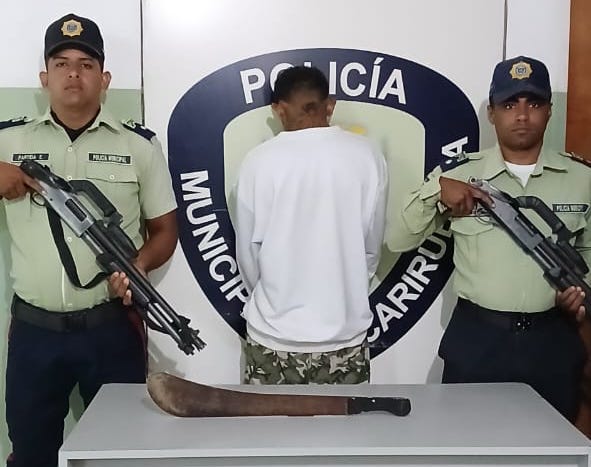 Punto Fijo | Detenido por agredir a su novia con un machete