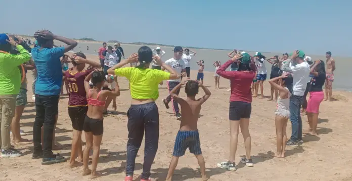 El balneario de La Vela es uno de los atractivos preferidos de turistas y lugareños que decidieron pasar esta temporada vacacional en la entidad.