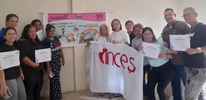 En el Consejo Municipal de los Derechos del Niño, Niña y Adolescente del municipio Zamora, se llevó a cabo la entrega de certificados a emprendedoras de esta entidad.