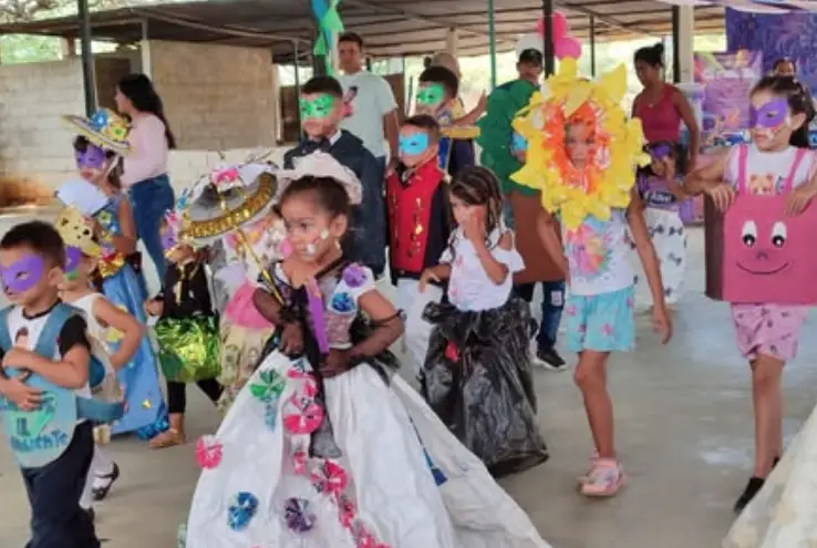 La comunidad de El Tupi en la parroquia Independencia del municipio Federación fue la segunda parroquia en experimentar una día repleto de agradables sorpresas