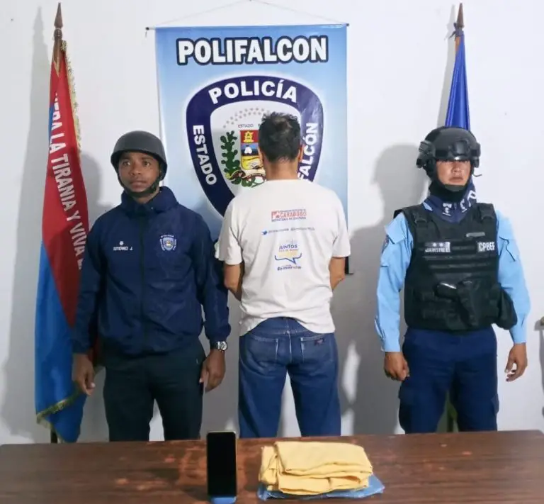 Capturado por abuso sexual contra su sobrina en Cumarebo