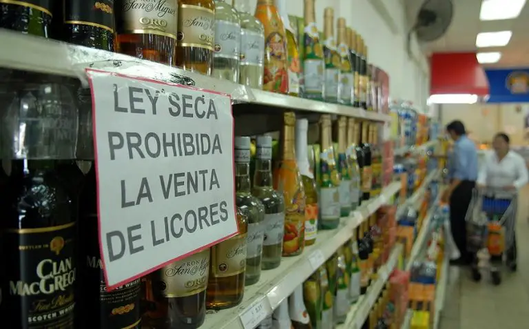 Entra en vigencia la «Ley seca» por elecciones regionales
