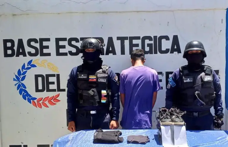 Violador de Creolandia capturado por Polifalcón este 26-May