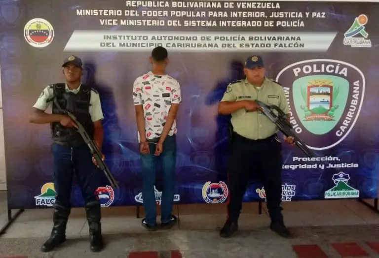 Detenido por agredir a su expareja en Punto Fijo