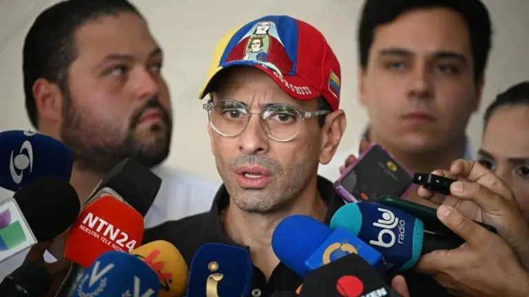ELECCIONES 2025 |Capriles: «Creemos en un cambio político, pacífico y constitucional»