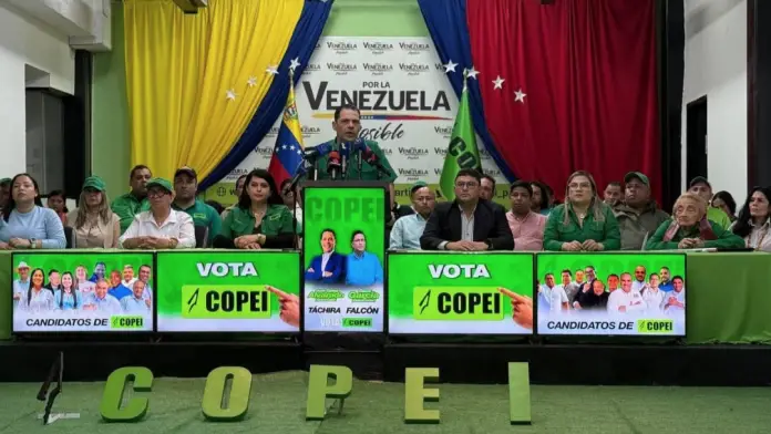 El secretario general nacional de COPEI, Dip. Juan Carlos Alvarado, le exige al Consejo Nacional Electoral (CNE) que haga mayores esfuerzos para informar.