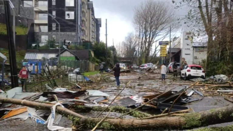 Cifra de heridos por tornado en Chile se eleva a 19| 5.000 personas siguen sin luz