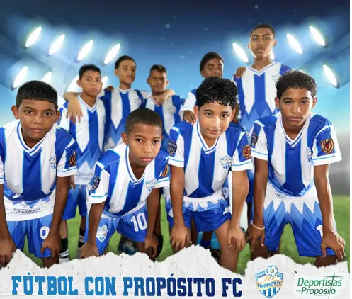 El productor musical Edgard José crea un club de fútbol formativo llamado “Fútbol con propósito FC” para fomentar el deporte.