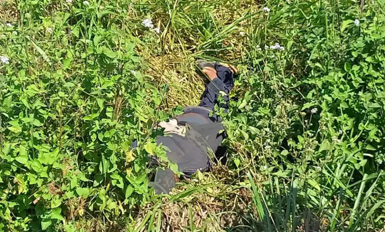 Hallan cuerpo de hombre asesinado con arma blanca