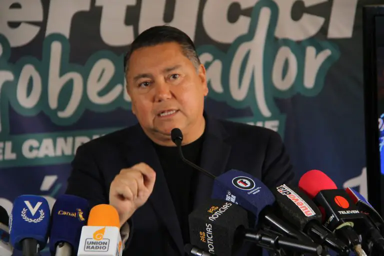 El candidato a la Gobernación de Falcón, Javier Bertucci, aseguró que resultará ganador de los comicios del 25 de mayo con 29,7%.
