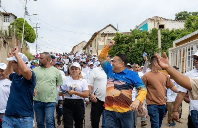 El candidato a la Gobernación, Javier Bertucci, reafirmó su compromiso de transformar Churuguara en un referente agropecuario.