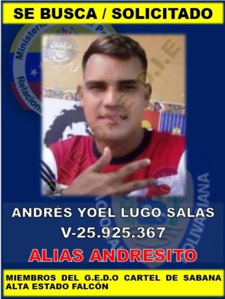 22-May | Abatido «Andresito», uno de los más buscados de Falcón