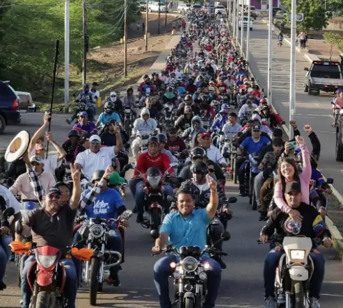 Una nueva demostración de la fuerza revolucionaria del occidente como parte de la ruta a la victoria se dejó ver en el municipio Urumaco.