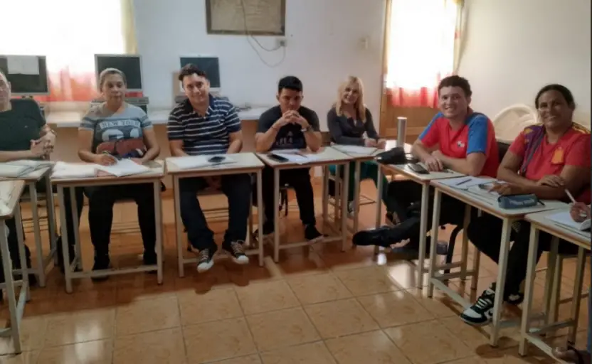 En las instalaciones del CFS "Francisco de Miranda" del Inces en la ciudad de Punto Fijo, se desarrolló la unidad curricular: Oratoria.