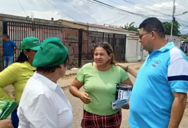 Desde el populoso sector de Cruz Verde de Coro, Aldo Cermeño y la oposición unida en compañía de todos los habitante alzaron su voz.