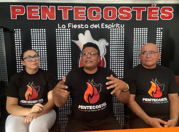 El pastor de la iglesia Sion, Ohtiel Morales, informó este viernes que la celebración de Pentecostés 2025 se llevará a cabo el 26 de julio a las 6 de la tarde.