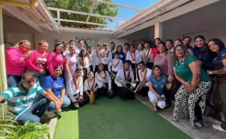 La Sede Social Francisco de Miranda de la Alcaldía del Municipio Colina, recibió Vive El Sistema Fest.