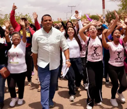 Génesis Garvett es una joven de Pedregal, municipio Democracia, que aspira a un segundo periodo como diputada a la Asamblea Nacional.