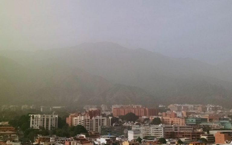 Presencia del polvo del Sahara se mantendrá hasta el 7-Jun