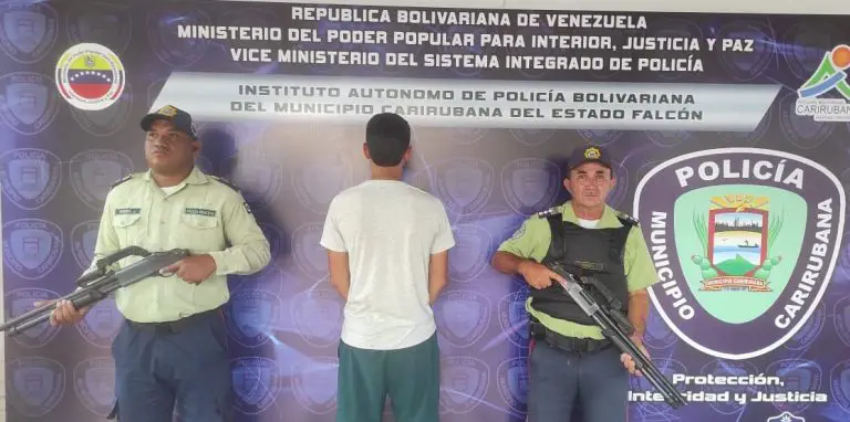 Por agredir a su expareja es detenido comerciante en Punto Fijo