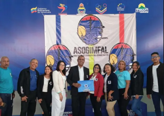 Asociación de Gimnasia de Falcón estrena directiva para 2025-2029