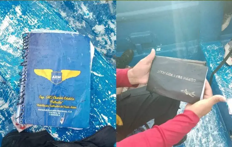 Localizan restos y documentos del avión desaparecido cerca de Maiquetía