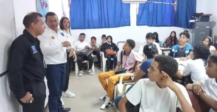El Inces en vinculación con el Senamecf Educa, ofrece a los jóvenes se realizó la charla: El Reto es cuidarme.