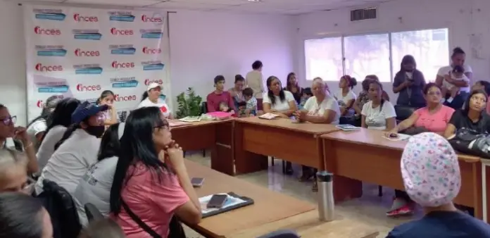 En un esfuerzo conjunto por promover la salud materno-infantil y el parto humanizado, el Inces fue sede de una jornada de salud y nutrición