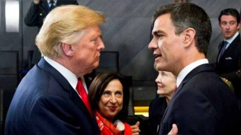 Trump arremete contra Sánchez por negarse a subir el gasto en Defensa al 5%