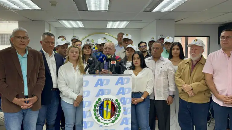 AD propone apoyar reelección de alcaldes opositores el 27-Jul