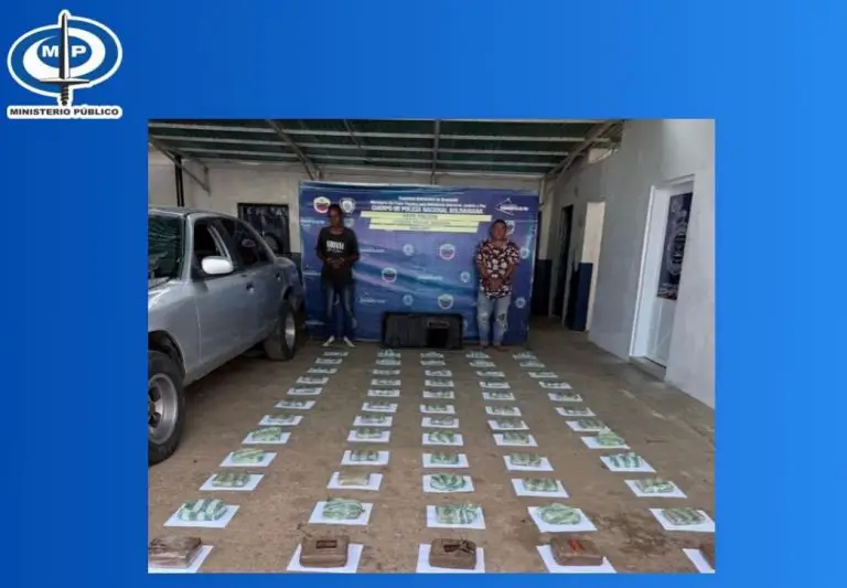 Por tráfico de droga en Falcón serán imputados dos hombres