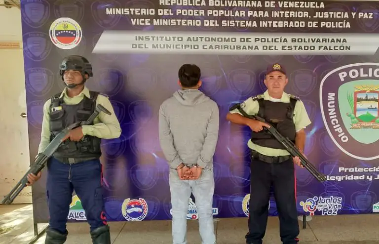 Detenido por violencia de género en Punto Fijo
