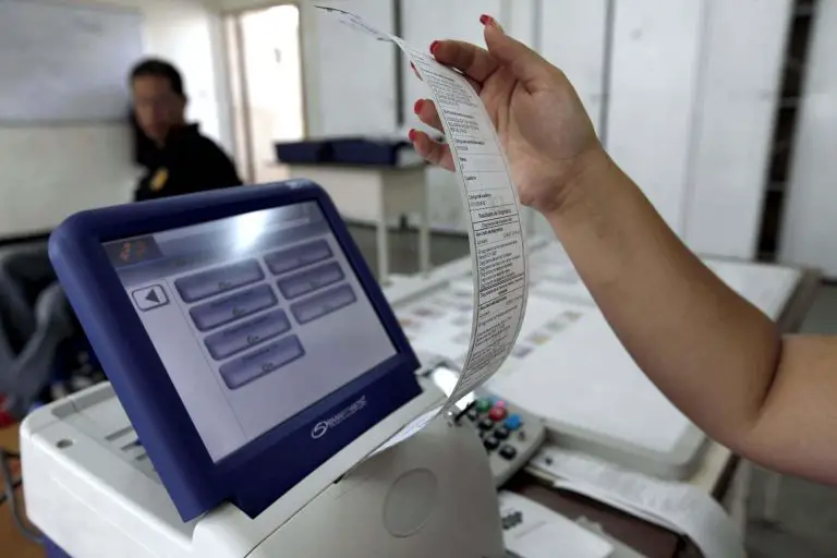 CNE: distribuido 100% del material electoral para este 27J